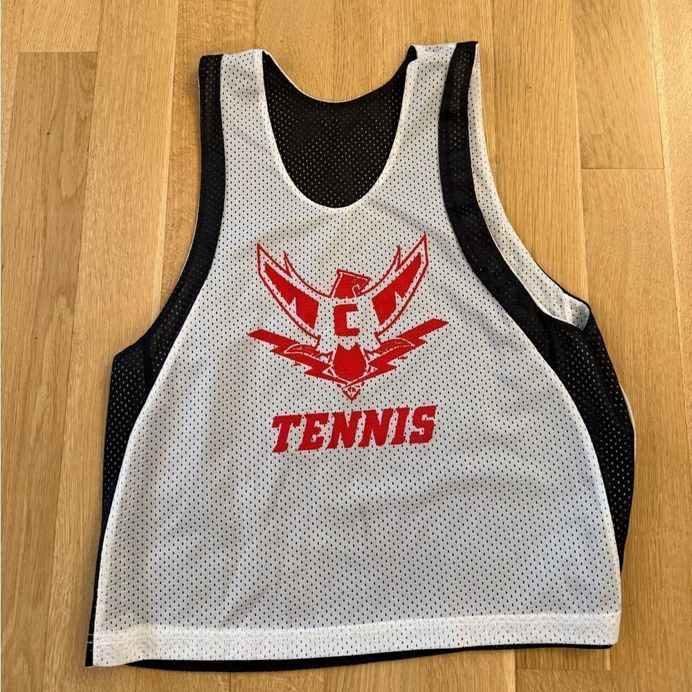Gray and Black Tennis Sports Jersey